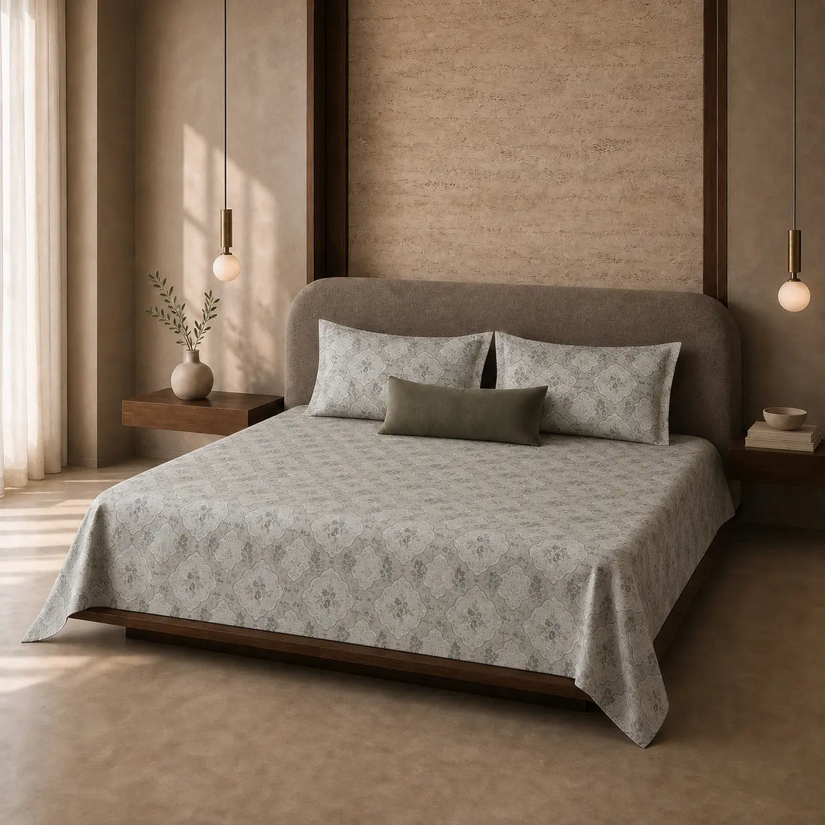 Noor Medallion – Slate