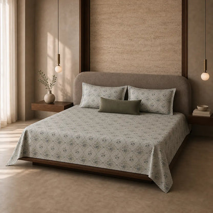 Noor Medallion – Indigo
