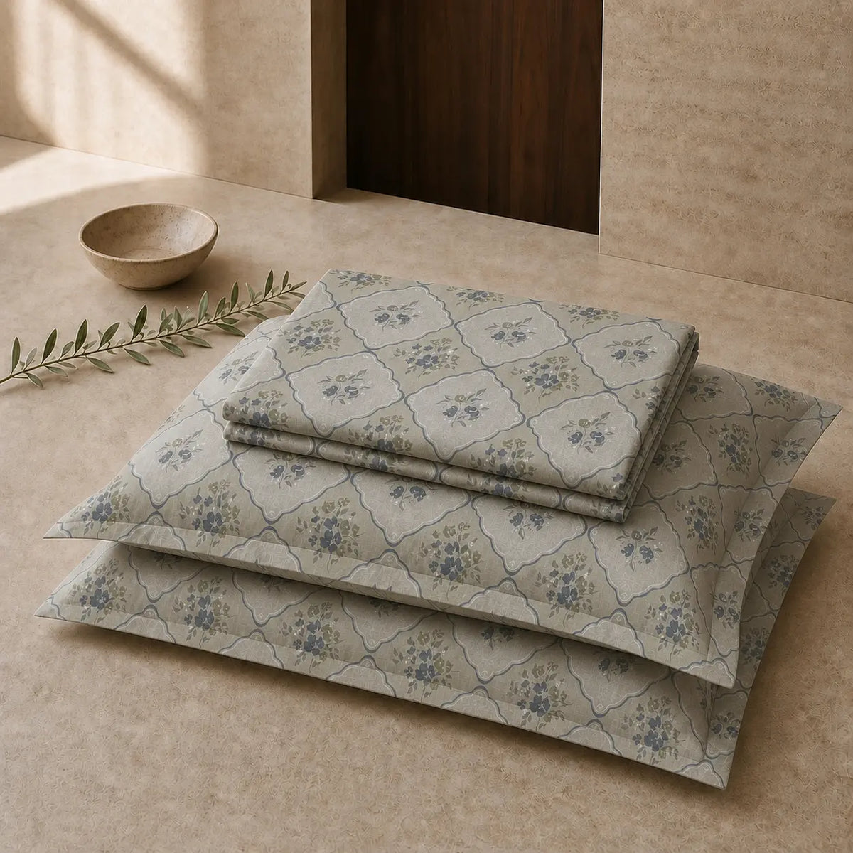 Noor Medallion – Indigo